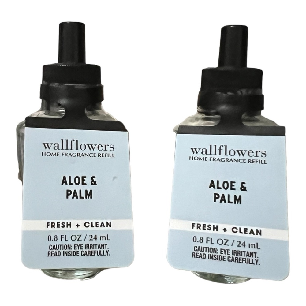 Bath and Body Works Aloe and Palm Wallflower Refills Set of Two